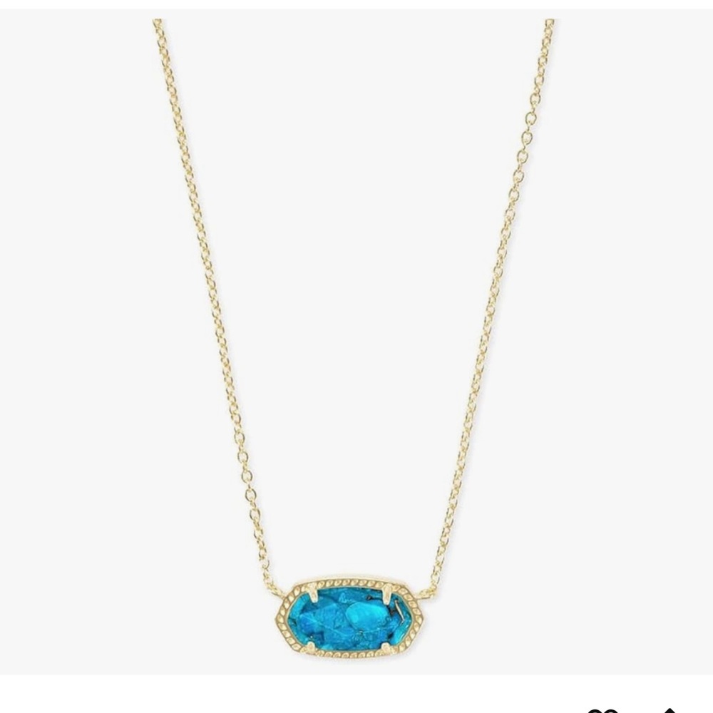 Kendra Scott Elisa Pendant Necklace for Women, Fashion Jewelry, 14k Gold-Plated